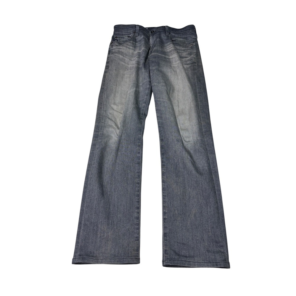 AG Adriano Goldschmied The Graduate Tailored Leg Grey Jeans Mens 30x34